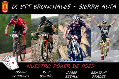 4 Ases en la IX BTT Bronchales-Sierra Alta
