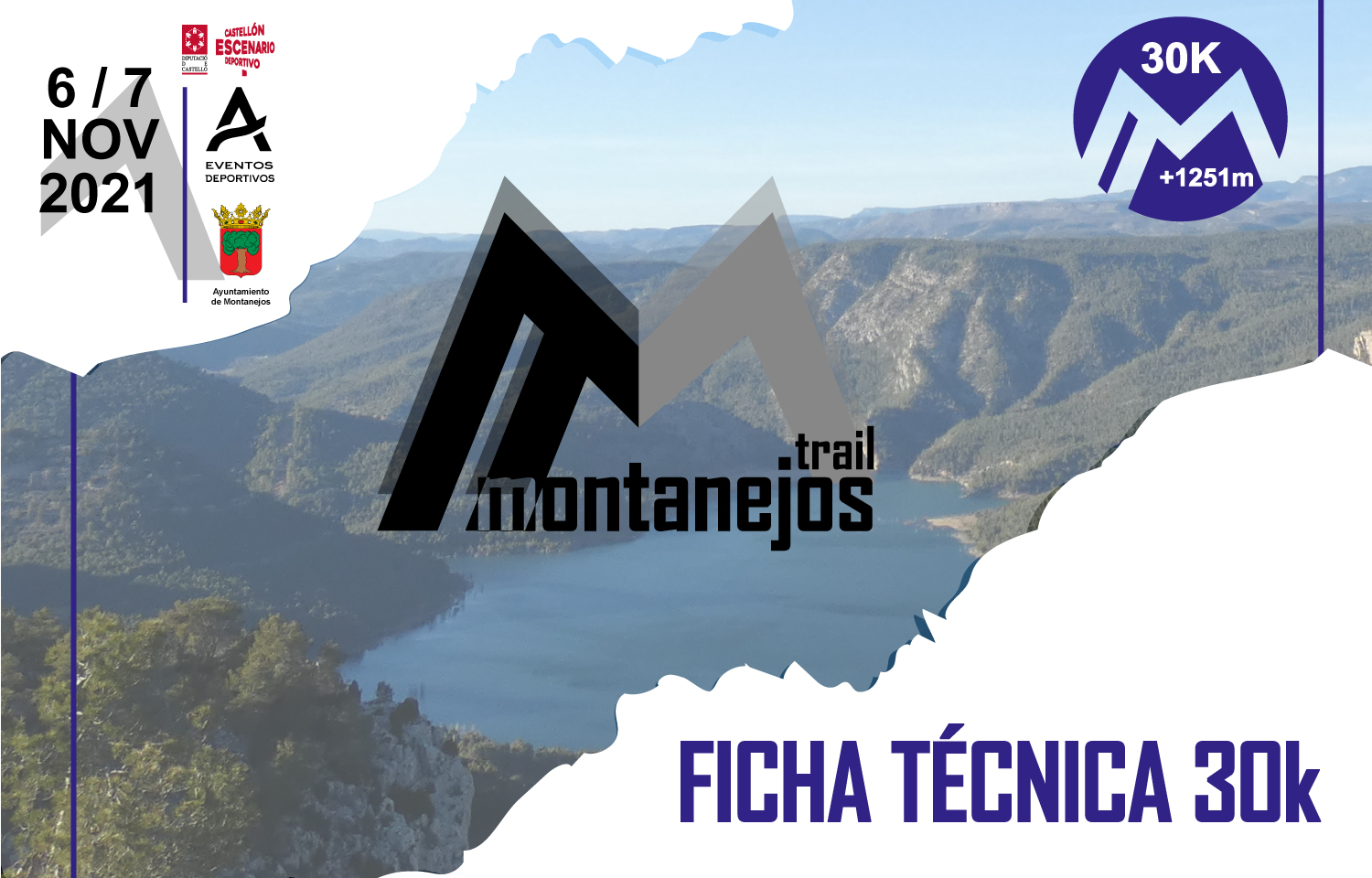FICHA TÉCNICA Y TRACK 30 km MONTANEJOS TRAIL 2021