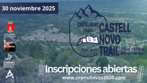 inscríbete a la nueva edición del Castellnovo Trail 2025