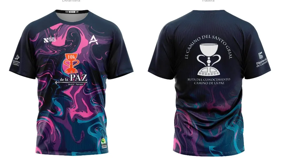 obsequio camiseta para prueba de 10k y 21k