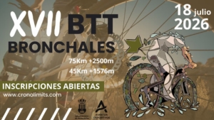 cartel XVII BTT Bronchales Sierra Alta