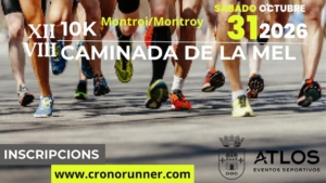 inscríbete a la nueva edición del 10k de Montroi y 5K Caminada de la Mel
