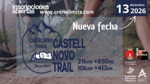 inscríbete a la nueva edición del Castellnovo Trail 2026